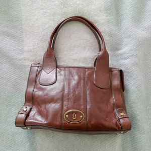 FOSSIL Key Hole Leather Tote